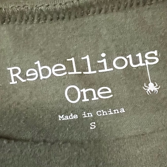 Rebellious One “I Woke Up Like This” Elbow Length Baseball Tee - Picture 2 of 8